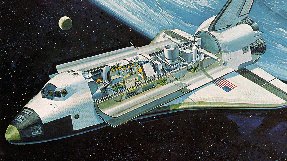 Spacelab Cutaway
