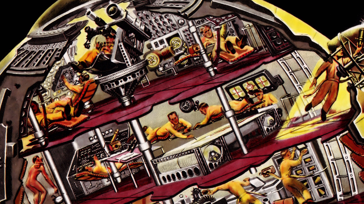 Inside the Moon&nbsp;Ship