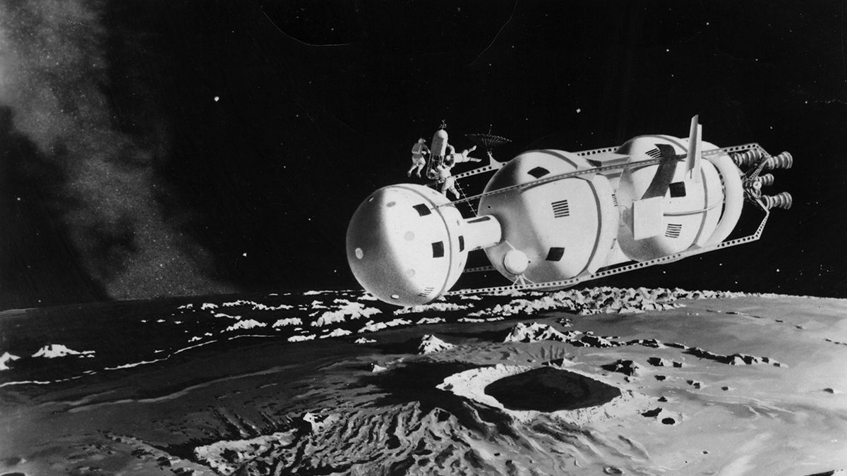 The Round-The-Moon Ship