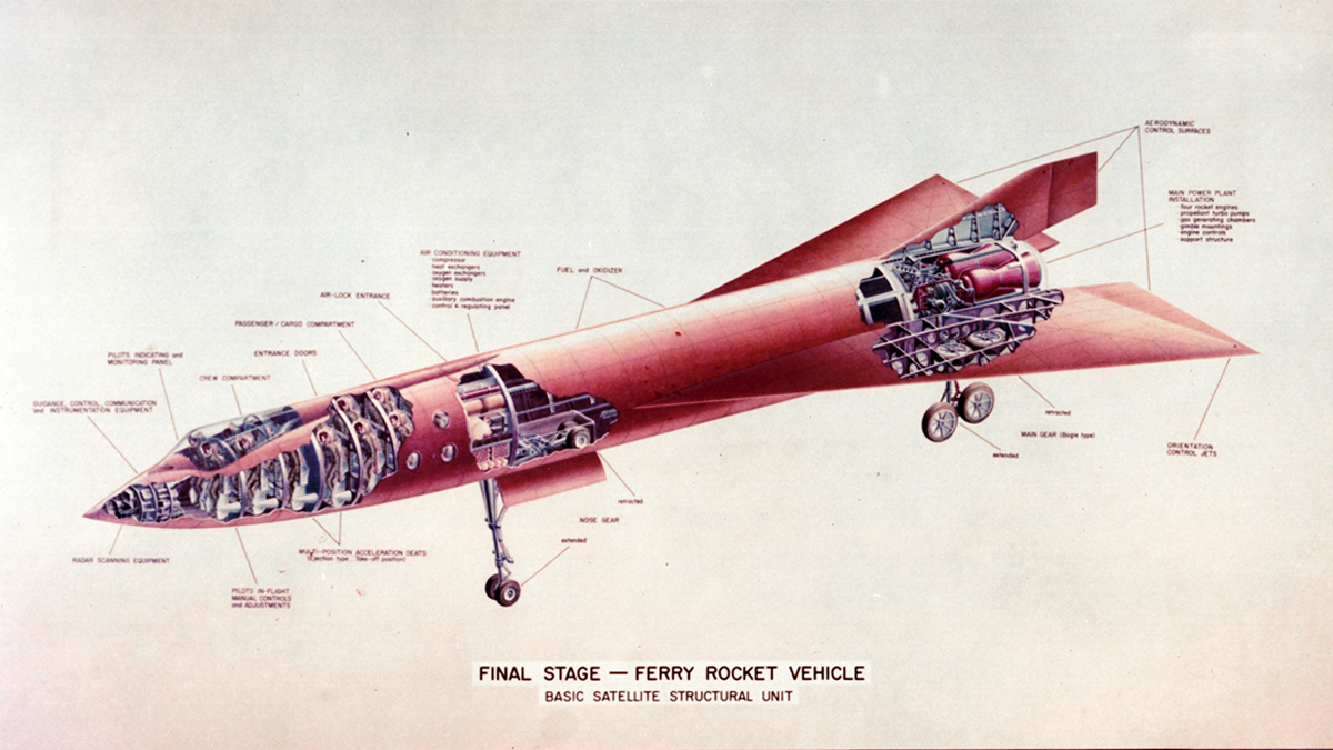 Ferry Rocket Vehicle