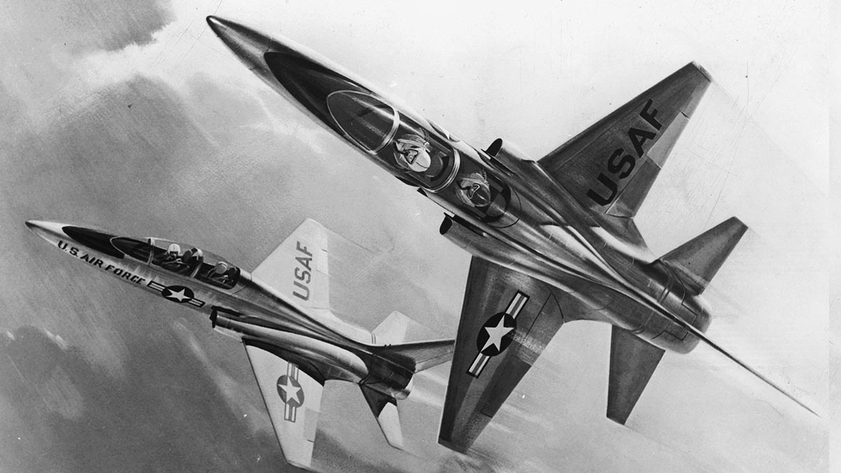 T-38s by Jack&nbsp;Leynnwood