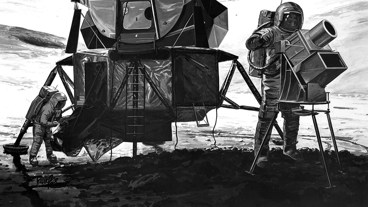 Apollo 16 at&nbsp;Decartes