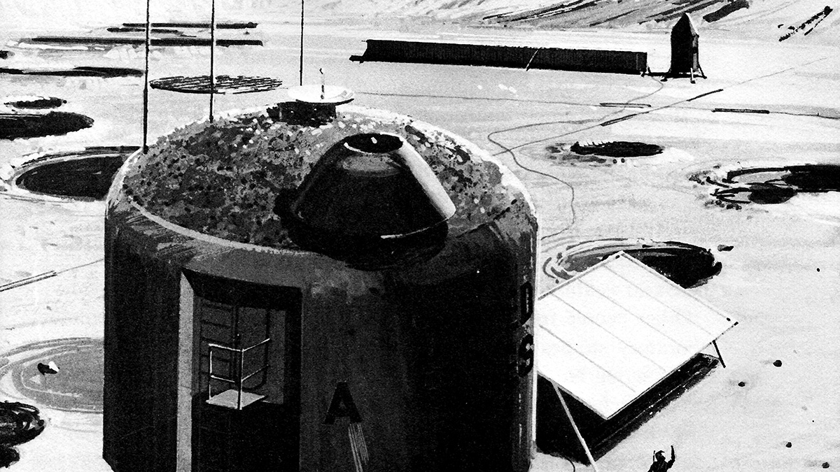 First-Stage Lunar Base