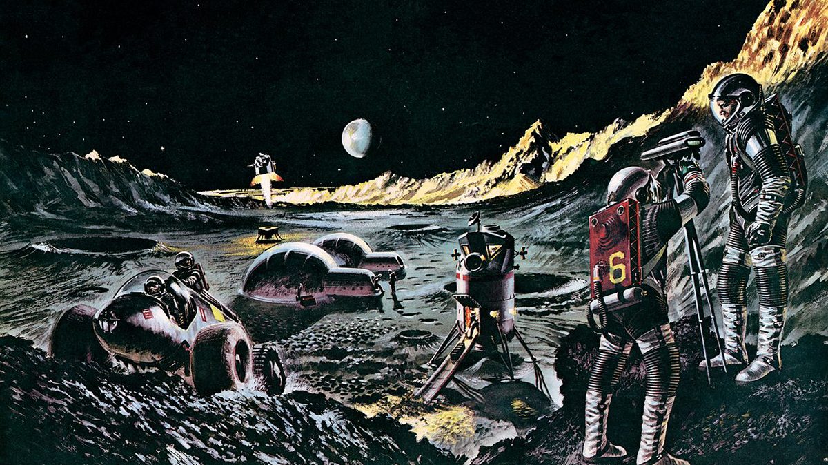 Lunar Base by Wilf&nbsp;Hardy