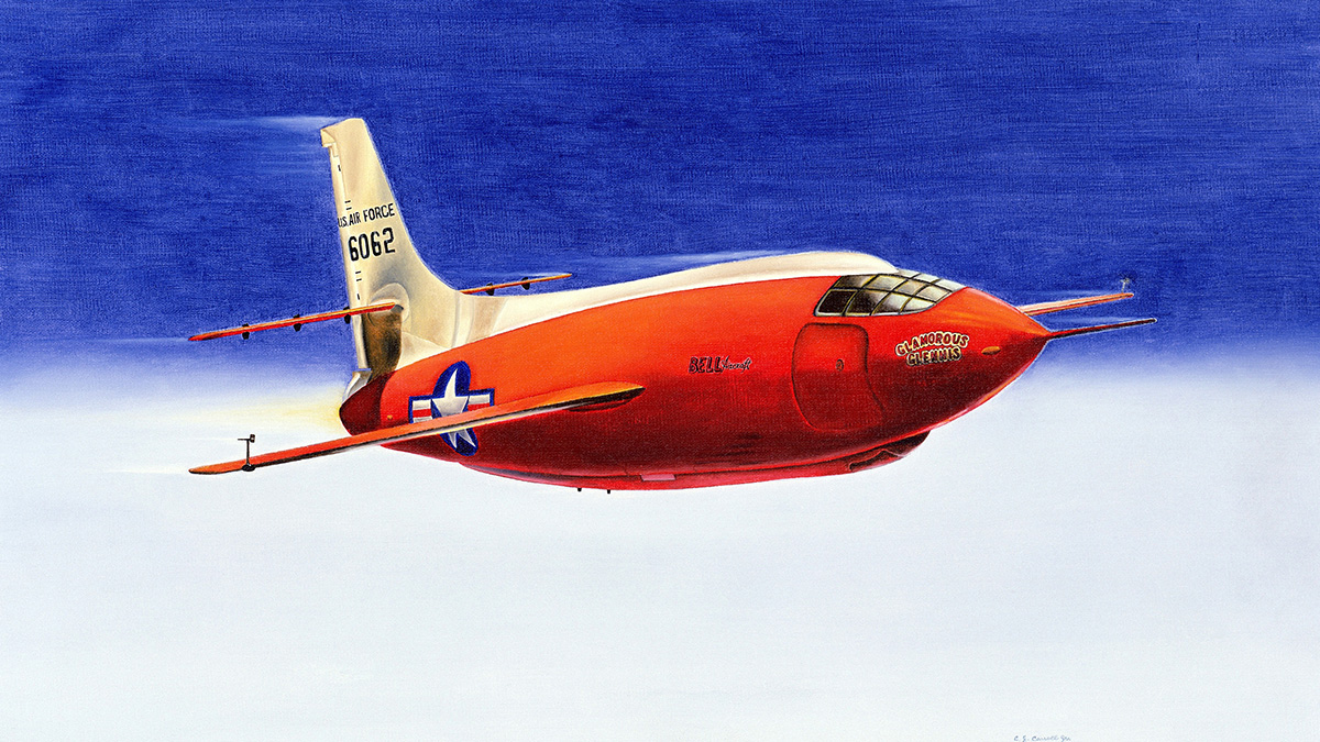 The Bell X-1, “Glamorous Glennis”