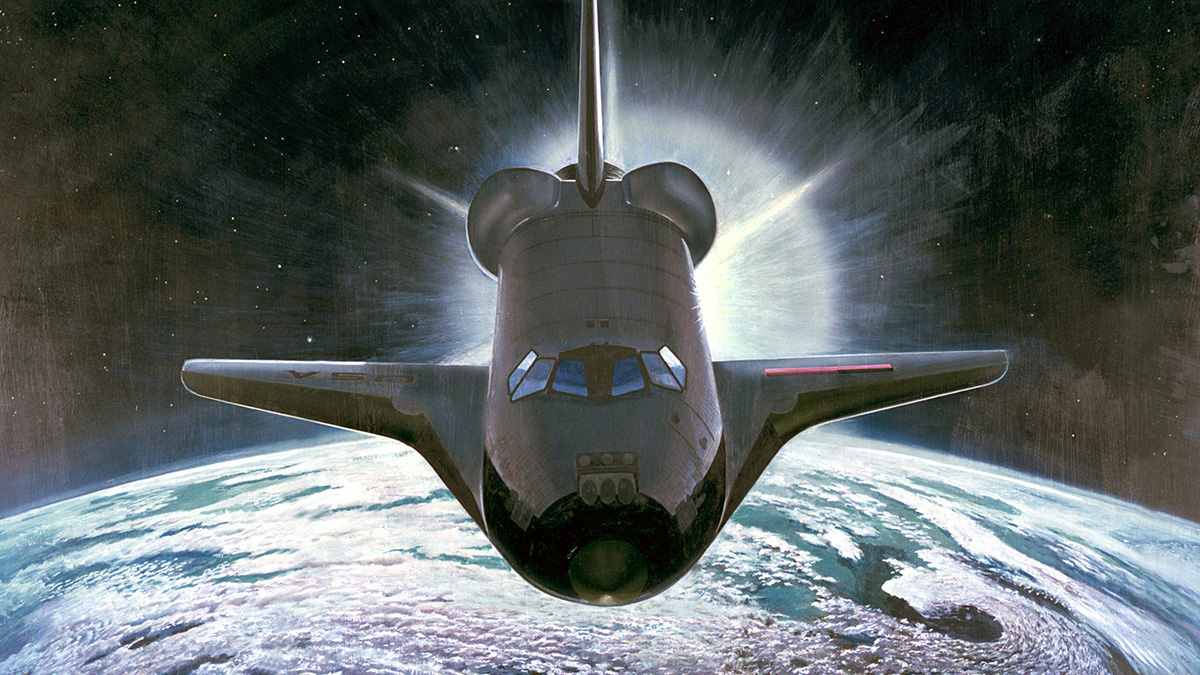 The Columbia Prepares to&nbsp;Descend