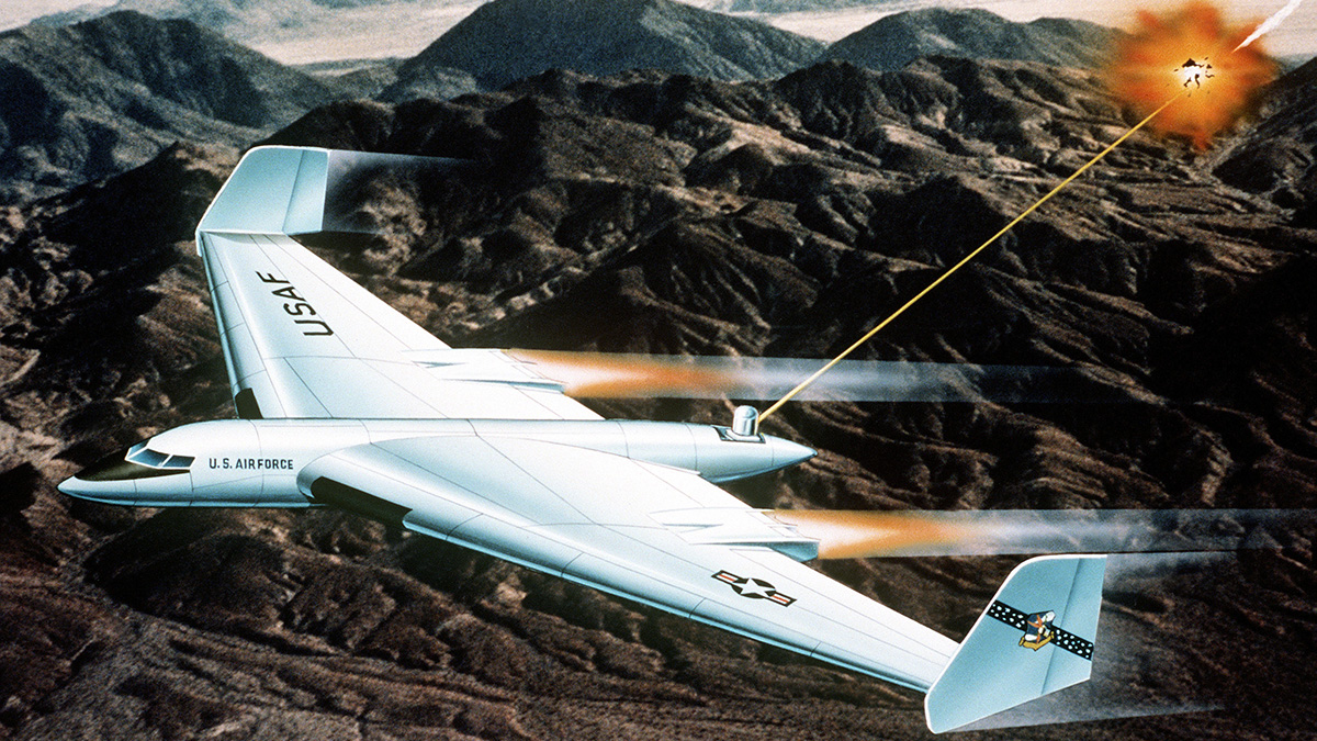 Laser Defense Aircraft