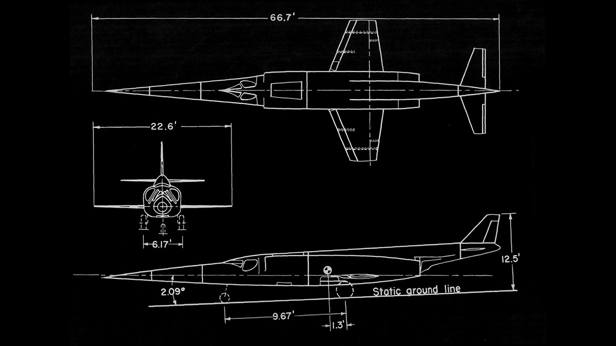 X-3 Research Airplane