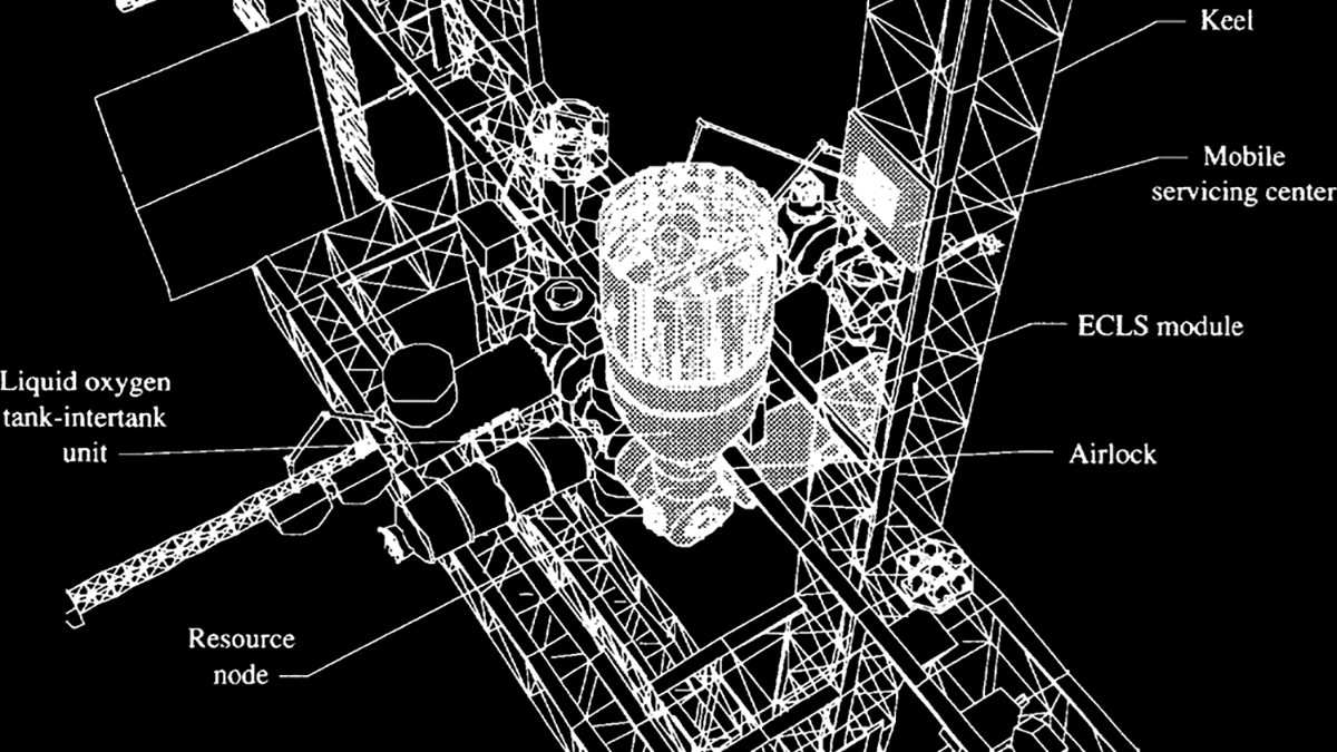 NSTS External Tank Lunar&nbsp;Habitat