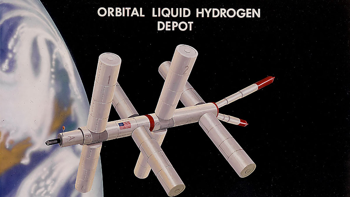 Orbital H₂ Depot